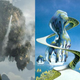 Some crazy stuff (L), Some other crazy stuff (R)